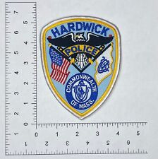 Hardwick Massachusetts Police Patch - new, unsewn picture