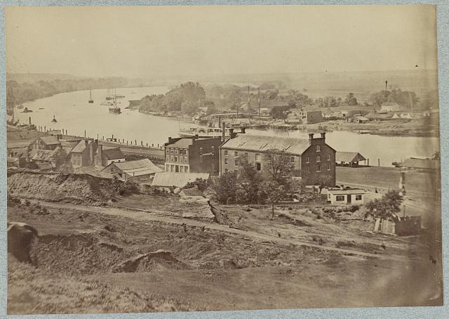 Photo:View of James River at Rocketts, Richmond, Va.