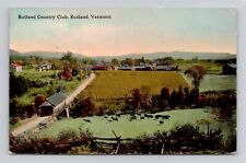 Postcard Rutland Country Club Vermont VT, Antique K11 picture