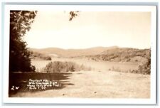 c1950's Haystack Mountain Whitingham Dam Molly Stark VT RPPC Photo Postcard picture