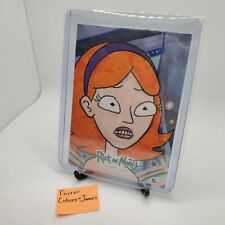 2017 Cryptozoic Rick and Morty Season 1 Sketch Cards 1/1 Darren Coburn-James picture