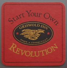 CRAFT BEER COASTER ONE Griswold Inn Essex CT 2010 4