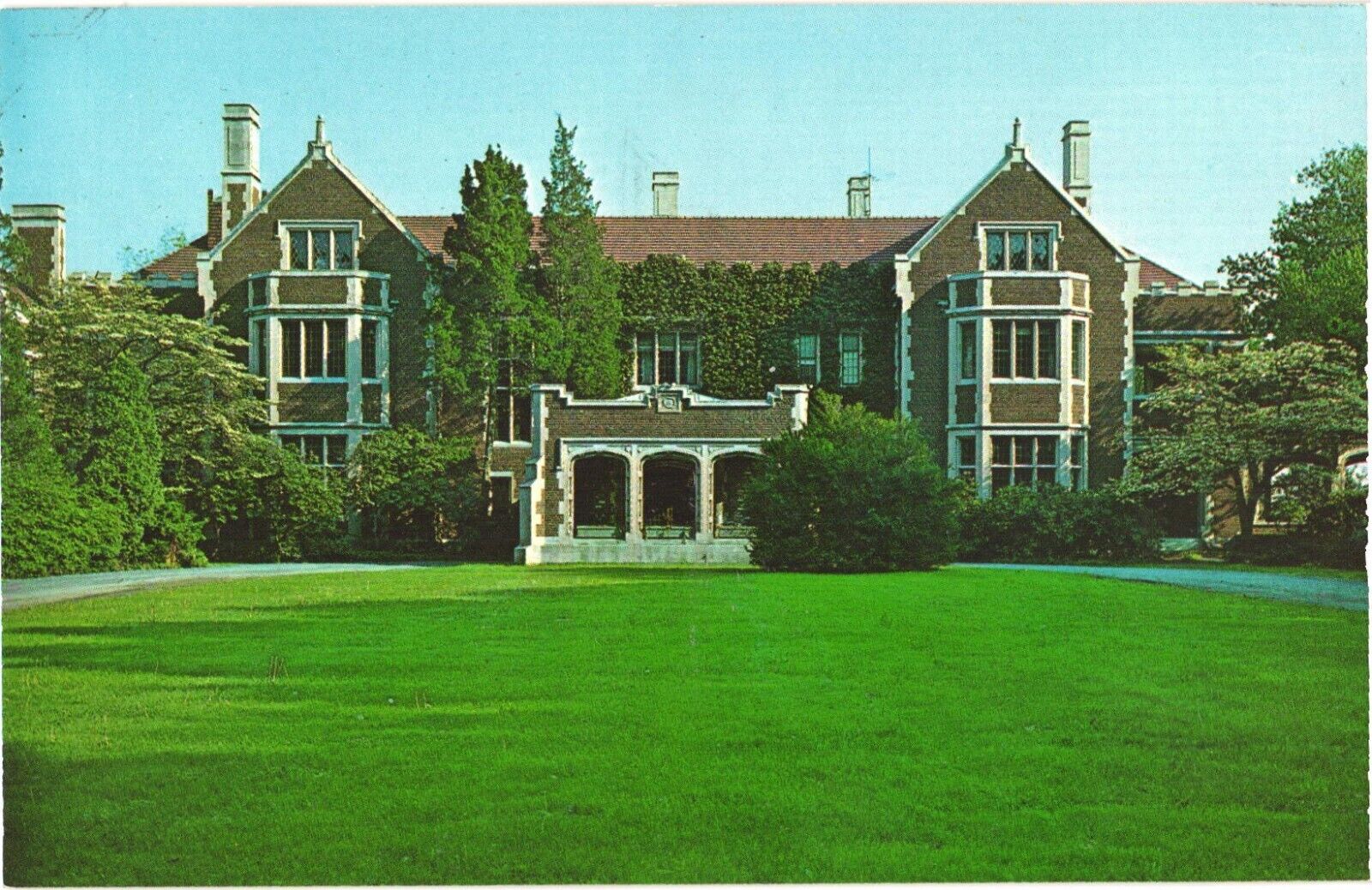New Canaan Connecticut Waveny Built In 1912 By Lewis H. Lapham Postcard
