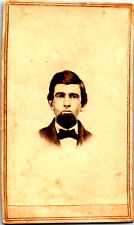 Circa 1860s CDV Photograph Concord, New Hampshire Man with beard by Kimball picture