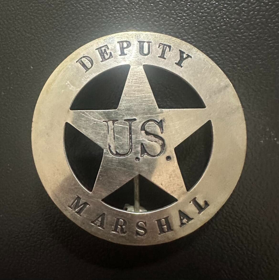 Old West Marshal Badge