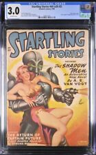STARTLING STORIES #60 (V20 #3) CGC 3.0 CLASSIC ROBOT GGA COVER 1950 PULP picture