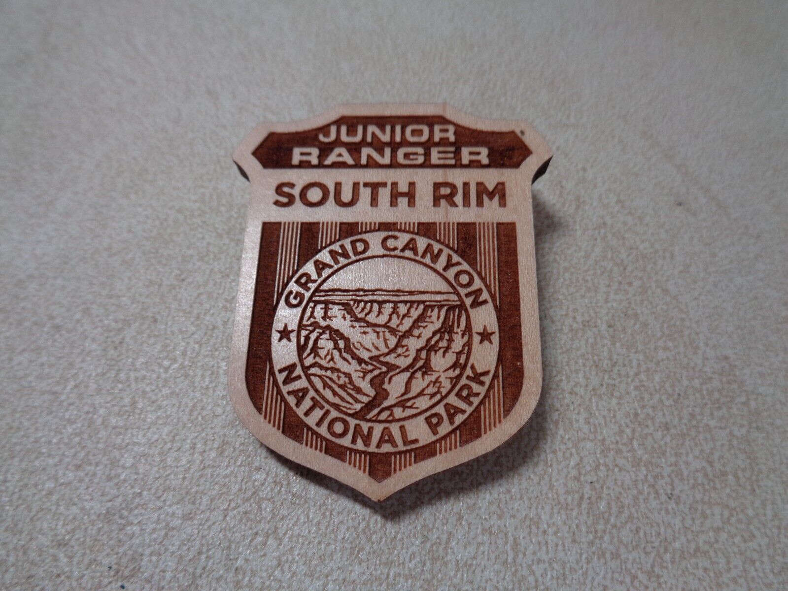 Grand Canyon National Park South Rim Junior Ranger Badge   D1