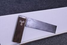 Vintage Henry Disston No. 1 Try Square 7-1/2” Brass & Rosewood picture