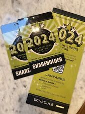 Berkshire Hathaway Shareholder  Passes 2024 Omaha (6 Available) picture