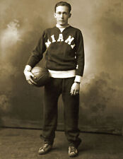 1927 Donald James Leahy, Miami, Ohio Basketball Old Photo 8.5