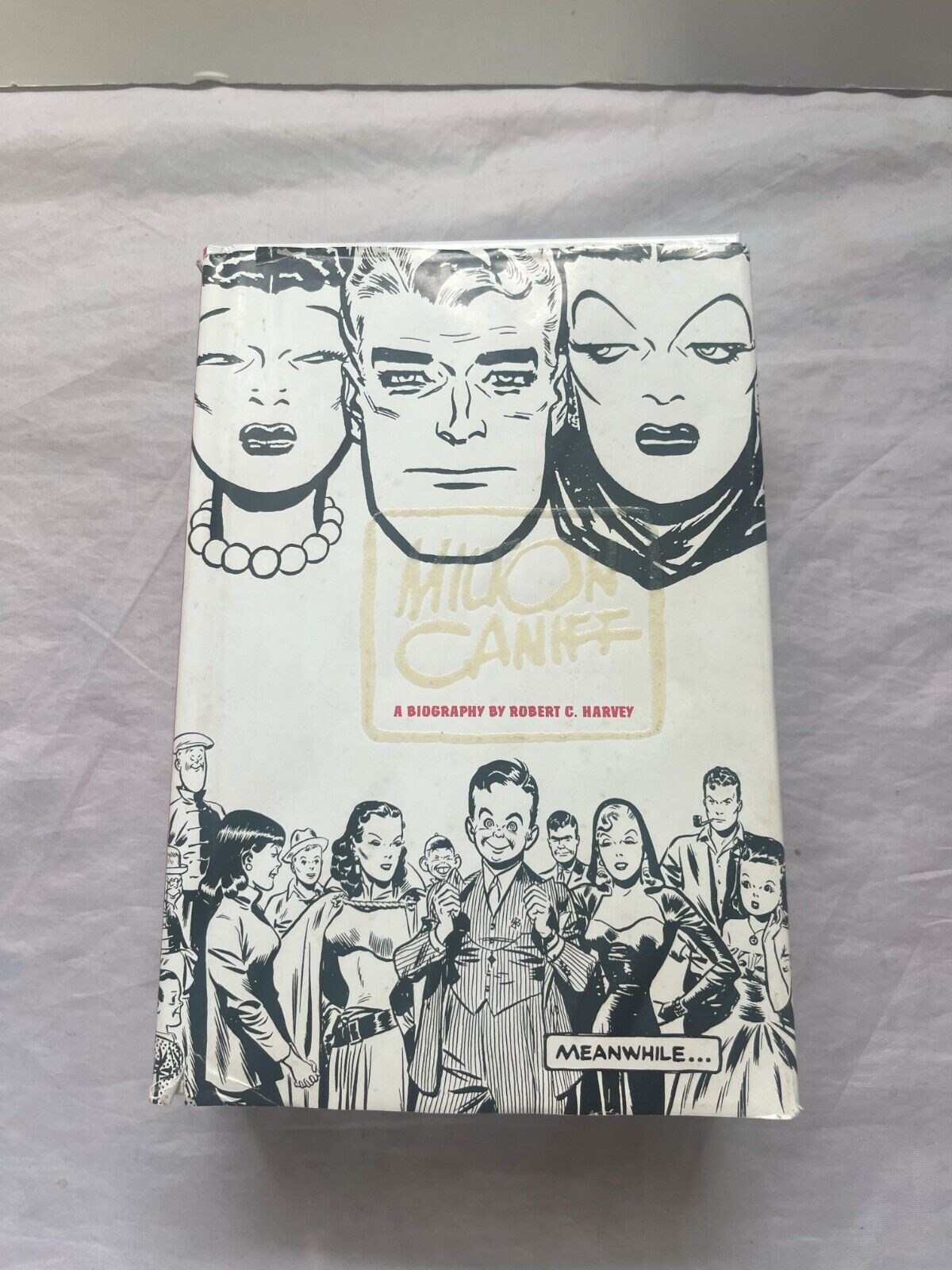 Meanwhile... A Biography of Milton Caniff HC by Robert C Harvey Hardcover Book