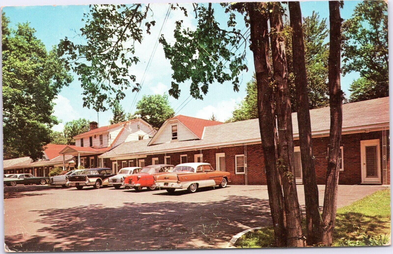 postcard Pennsylvania, Bartonsville - Kane's Motel