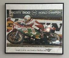 DUCATI 900 1978 ISLE OF MAN CHAMPIONSHIP POSTER picture