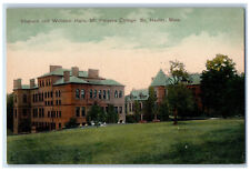 c1910 Shattuck and Williston Halls Mt. Holyoke College South Hadley MA Postcard picture