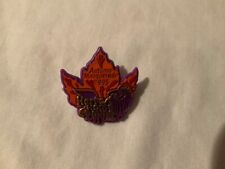 Harvest Homecoming New Albany INDIANA Vintage 1995 Lapel Pin - AUTUMN MASQUERADE picture