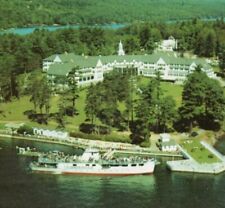Ticonderoga Cruise Sagamore Hotel Bolton Landing Lake George NY VTG Postcard picture