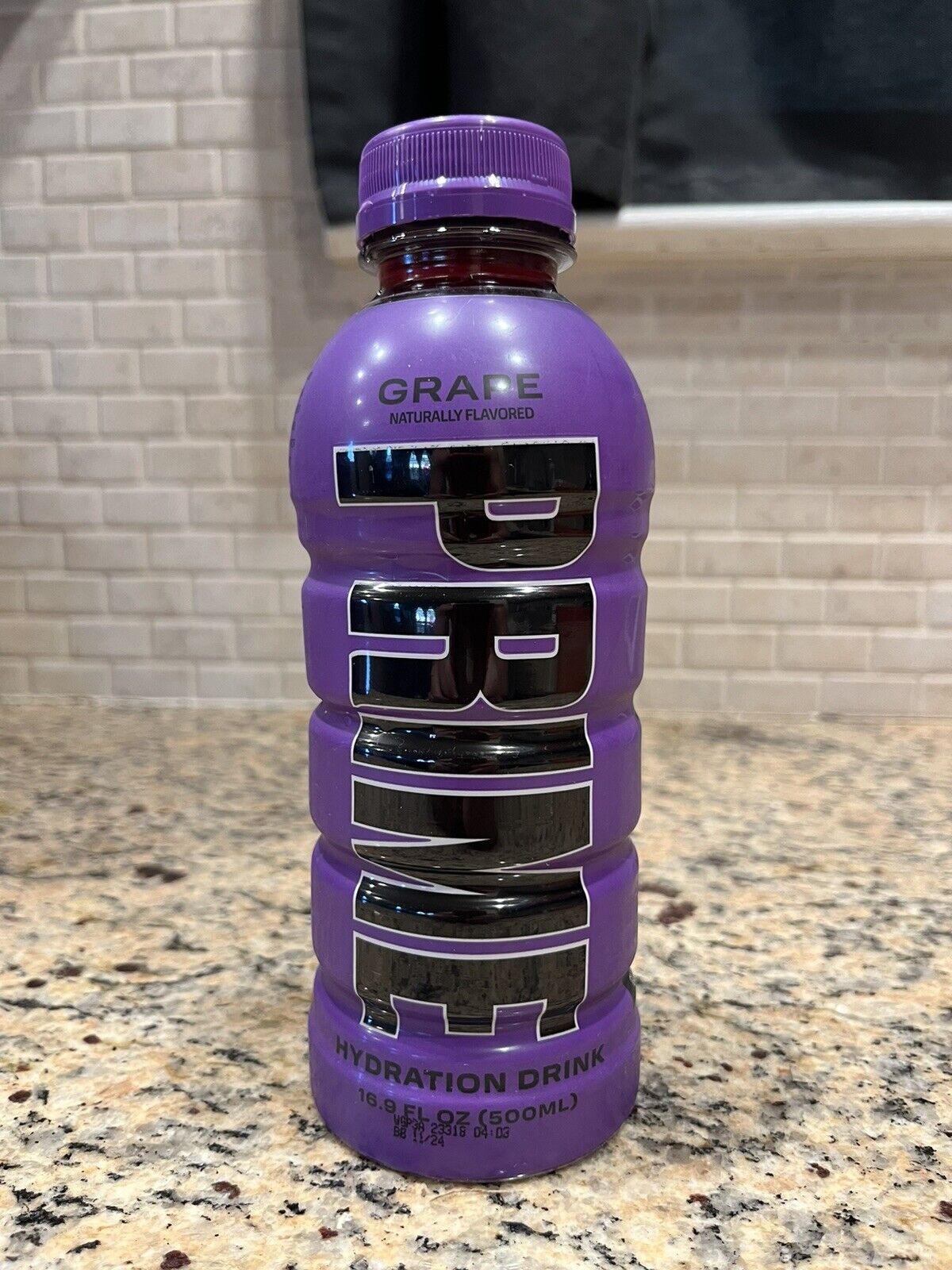 Prime Hydration Drink Purple Grape RARE Sealed Logan Paul KSI WWE