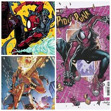 Spider-Punk #4 Set Of 3 Okazaki Stormbreakers Gleason PRESALE 5/29 Marvel picture