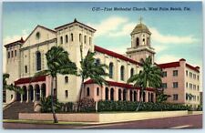 Postcard - First Methodist Church, West Palm Beach, Florida picture
