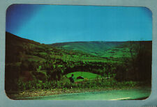 Postcard Valley Of Red Creek Dolly Sods Harman And Davis West Virginia WV c 1953 picture