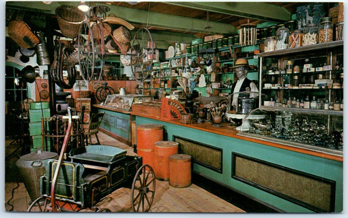 Postcard - Old Country Store Museum - West Chester, Pennsylvania