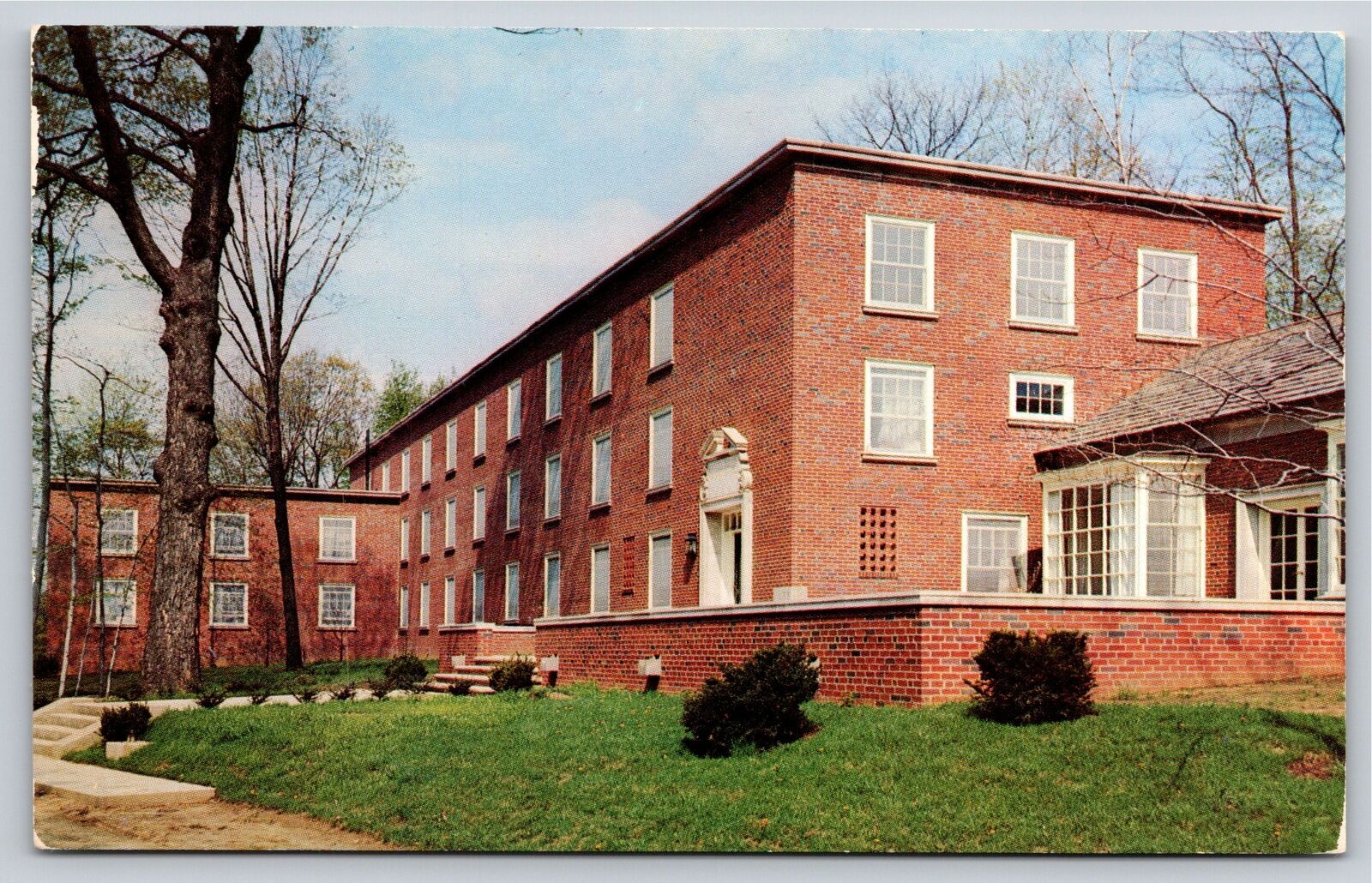 Granville Ohio~Franklin G Smith Hall Denison University~Vintage Postcard