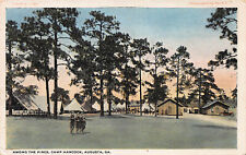 Among the Pines, Camp Handcock, Augusta, Georgia, Early Postcard, Unused picture