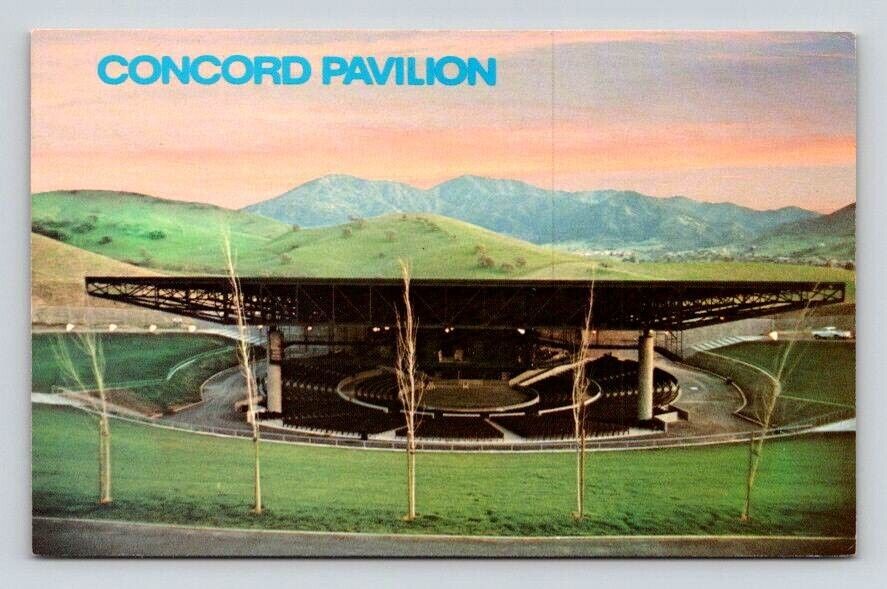 Concord California Pavilion Postcard