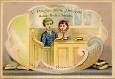 Trade Card CT Norwich Douglas Sevin Druggist Victorian Advertising picture