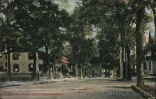 North Adams,MA Church Street Berkshire County Massachusetts Postcard 1c stamp picture
