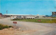 Montpelier Ohio~Exit 2 Motel~Route 15~Bob Hamilton~1950s Cars~Postcard picture