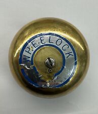 Replacement Rare Vintage Wheelock Elevator Brass Bell 115/120V With Coil picture