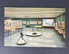 Postcard Eisenhower Museum Interior West Wing Abilene, Kansas Vintage picture