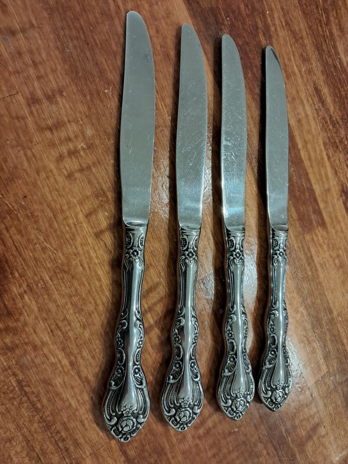 Imperial Intl KINGSLEY Knives Flatware Stainless Glossy Floral Replacement