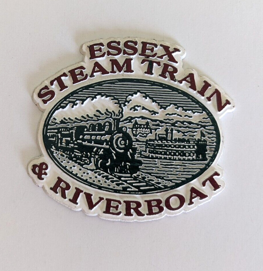 Essex CT Steam Train & Riverboat Refrigerator Souvenir Magnet