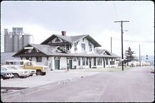 Original Slide Burlington Northern BN Station Vancouver 1979 picture