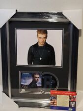Justin Timberlake Signed autographed Justified CD Framed COA picture