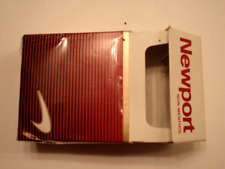 EMPTY Cigarette Box collectible NEWPORT Non-Menthol  Virginia Tax Label - EMPTY picture