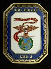 USS Essex LHD 22 Navy Challenge Coin picture