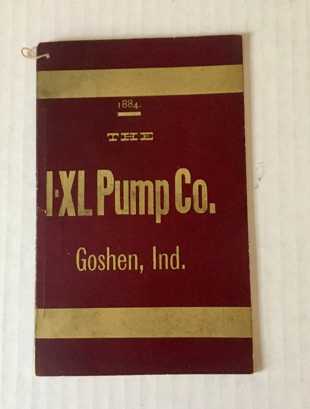 1884 Farm & House Water Well Cistern Livestock Stock Pump Catalog Goshen Indiana