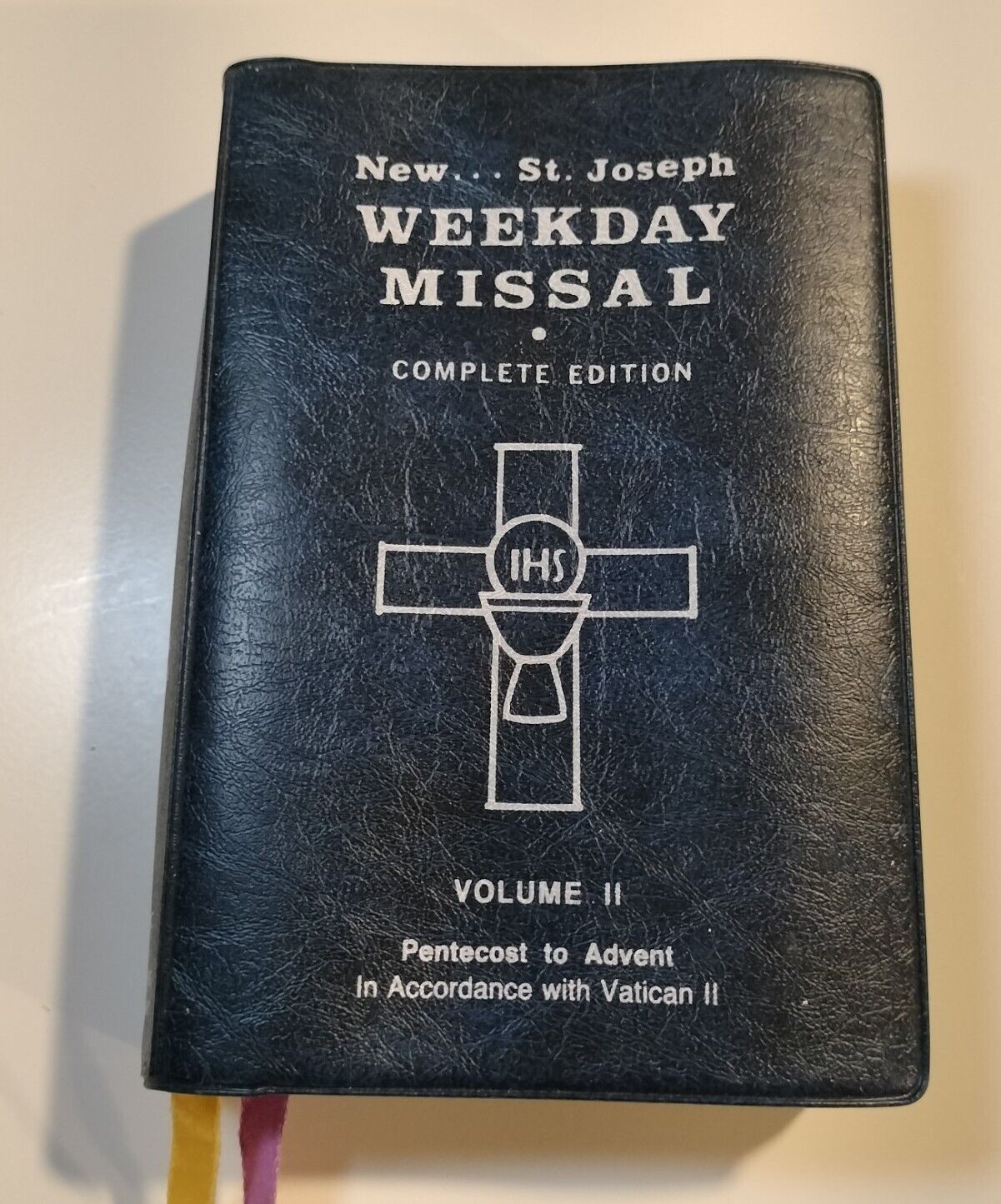 New St.Joseph Weekday Missal Complete Edition Vol2 Pentecost- Advent 1975 1st Ed
