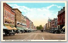 Concord New Hampshire~Main Street~Radio Dealer or Station~Smoke Shop~c1920 picture
