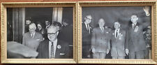 (2) Photo Former President Harry Truman & Governor Averill Harriman of NY picture