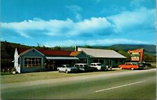 Vtg Pownal Vermont VT Maple Sugar House & Restaurant Old Cars 1950s Postcard picture