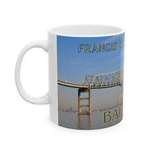 Baltimore Francis Scott Key Bridge Coffee Mug 11oz Ceramic Coffee Cup picture