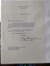 LADY BIRD JOHNSON - TYPED LETTER SIGNED 12/10/1963 - Kennedy Assassination picture