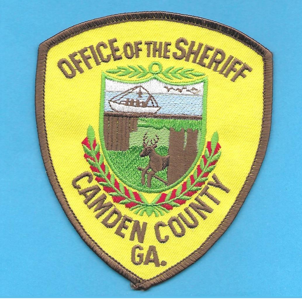 GEORGIA- CAMDEN COUNTY - OFFICE OF THE SHERIFF-  BUCK DEER SCENE- WOODBINE, GA.