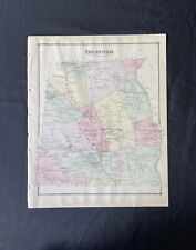 1877 Antique Map of Thetford Vermont Color Map VT by FW Beers ORIGINAL picture