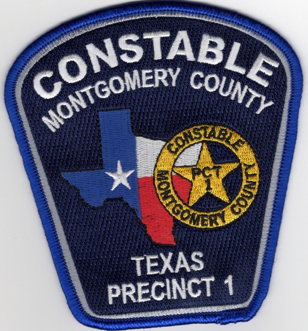 Texas TX Montgomery County Constable Pct 1 Patch