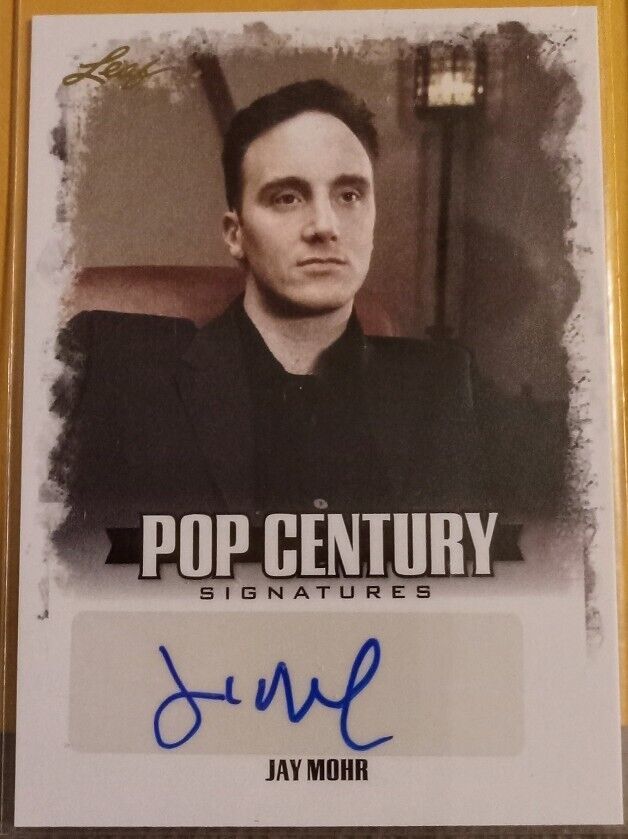 2015 Leaf Pop Jay Mohr auto. Comedian & Actor 